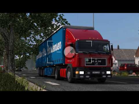 ETS2 MAN F90 420 Piła - Gdynia