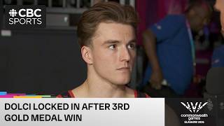 Felix Dolci says it feels good but work's not finished after ANOTHER gold medal win in Glasgow