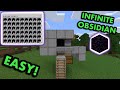 SIMPLE 1.20 AUTOMATIC OBSIDIAN FARM TUTORIAL in Minecraft Bedrock (MCPE/Xbox/PS4/Switch/Windows10)