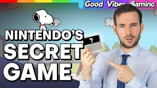 Nintendo Secretly Made a Snoopy Game