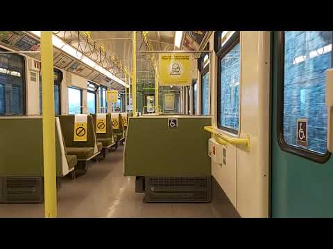 Onboard 8100 class DART train from Glenageary to Bray