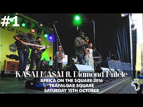 Kasai Masai ft  Diamond Mutete ☆ Africa On The Square 2016 @Trafalgar Square