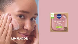 Nivea Naturally Clean, tu rutina de limpieza facial ¡cero plástico! anuncio