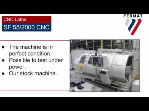 SF 55 2000 CNC Lathe 151822