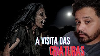 AS DUAS CRIATURAS QUE VIERAM ATÉ MINHA CASA.