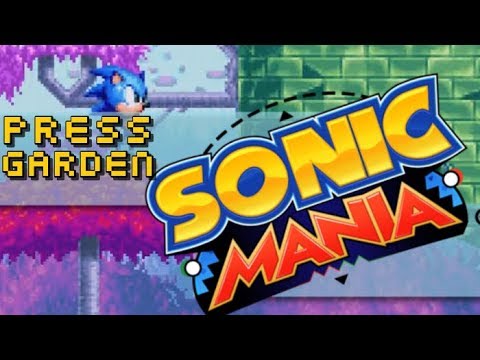 Sonic Mania Full Play Through! Press Garden Zone