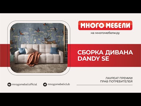 Сборка Углового дивана Dandy SE