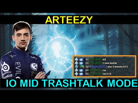 ARTEEZY IO MID 7.28 TRASHTALK MODE VS QUINN DEATH PROPHET