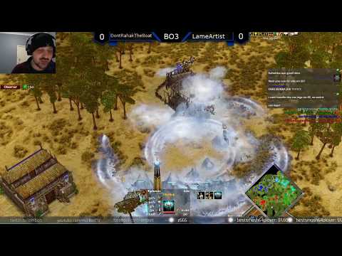 DontRahakTheBoat vs LameArtist - Age of Mythology: Extended Edition (Game 1)