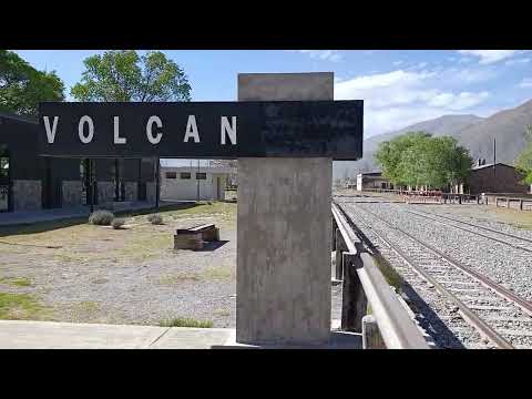 Visitamos y recorremos "Estación Volcán" en el Dpto. Tumbaya de la Provincia de Jujuy ⛰️🌄 🛤️