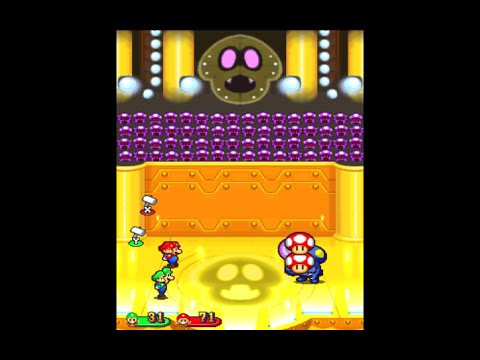 Mario & Luigi: Partners in Time [Boss 7] Shrooboid Brat (No Damage)