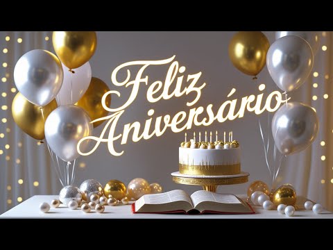 🎉 Feliz Aniversário!  Bênçãos e Música Especial pra Você 💛