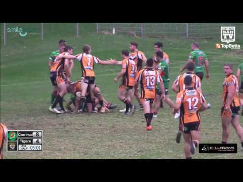 2016 ICRL Round 7 1st Grade Highlights - Corrimal Cougars Vs Helensburgh Tigers