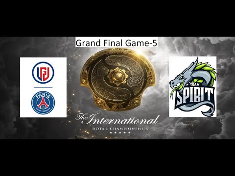 PSG.LGD vs Team Spirit  Grand Finals ||Game 5 || PSG.LGD 2-3 Team Spirit #TI0 #Dota2