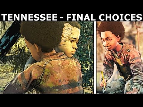 Spare Or Shoot Tenn / Teach Or Refuse To Teach Tenn - The Walking Dead Final Season 4 Episode 4