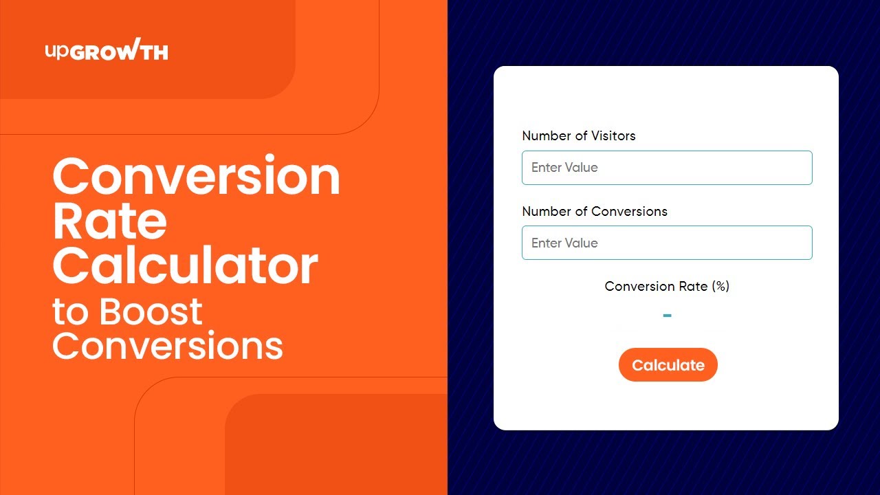 Free Conversion Rate Calculator | Conversion Rate Optimization | Optimize  ROI