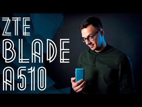 Обзор ZTE Blade A510 (blue)