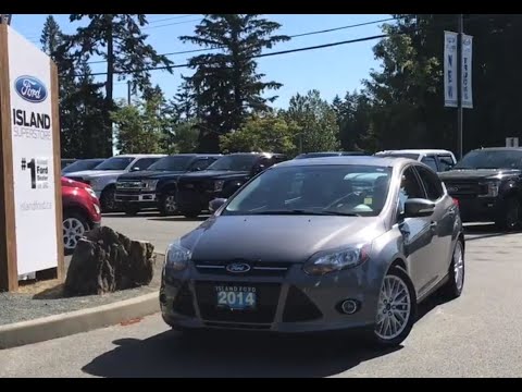 2014 Ford Focus Titanium W/ Leather, Heated Seats & Moonroof Review | Island Ford