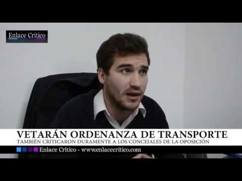 Entrevista a Claudio Borrelli - Vetarán Ordenanza Transporte