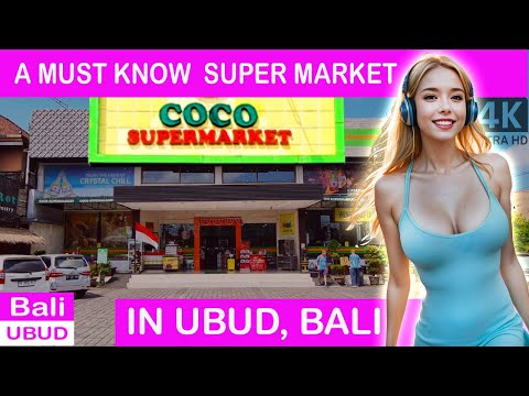 Batimento cardíaco de Ubud: um passeio pelo supermercado Central Coco Ubud Bali