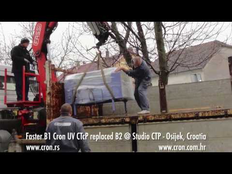 Faster B1 Cron UV CtcP replaced B2 @ Studio CTP - Croatia