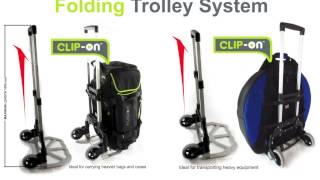 Foldable Trolley for CLIP-ON (by Fusion Bags)