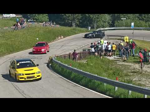 72°TRENTO BONDONE 2023 PARATA AUTO STRADALI MAX ATTACK AND DRIFT #subscribemychannel#rally#antilag