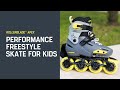ROLLERBLADE Inline-Skates Apex Anthrazit/Gelb, 33-36