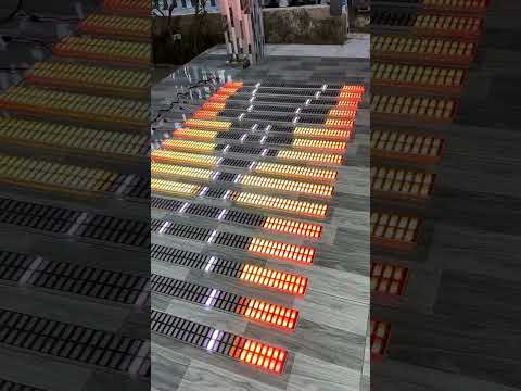 16-bar 1 m music reactive LED equalizer demo video