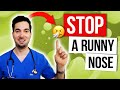 How To Get Rid Of A Runny Nose Fast And Stop Instantly
