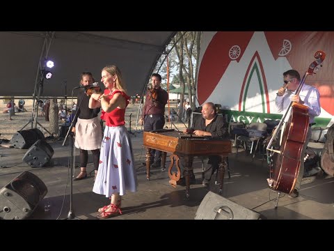 Korpás Éva: A pozsonyi sétatéren.  Zárókoncert.