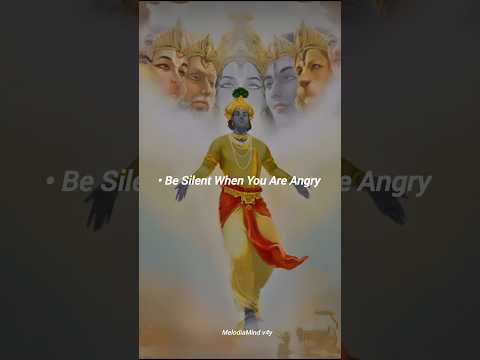 Be Silent in These Three Situations 🤫#mahabharat #quotes #bhagvatgeeta #krishna #yt #shorts #status
