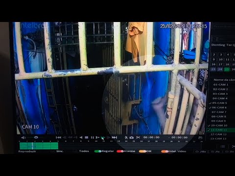 Matelândia: Vídeo mostra agente penitenciário recebendo "estocada" na cadeia pública