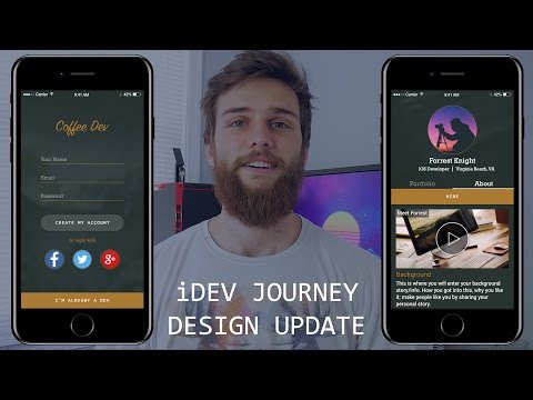 開始我的第一款iOS應用--設計預覽--iDev Journey Update (Starting My First iOS App - Design Preview - iDev Journey Update)