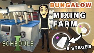 How to Build 8 Stage MIXING Factory in the Bungalow ► Schedule 1
