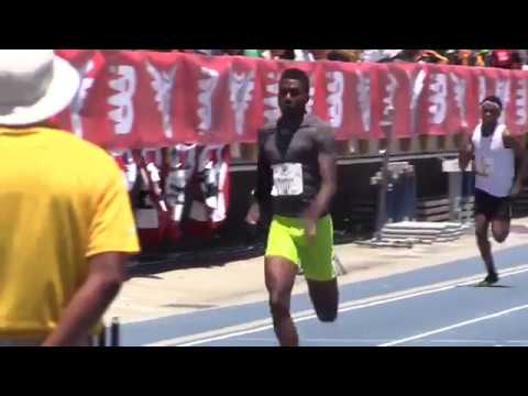 Boys 400m Hurdles New Balance Emerging Elite champion