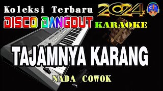 Download lagu Tajamnya Karang - Karaoke (Nada Cowok) Mansyur S || Disco Dangdut Cha Cha Version Top Hits 2024 mp3
