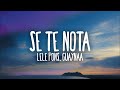 Lele Pons Guaynaa Se Te Nota Letra Lyrics