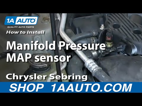 How to Replace MAP Sensor 02-04 Chrysler Sebring