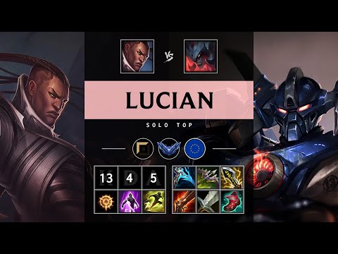 Lucian Top vs Aatrox - EUW Diamond Patch 25.15