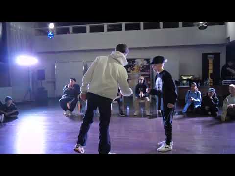 kids pro bboy Golden Sam vs DNK - "ALL OPTION" break dance battle