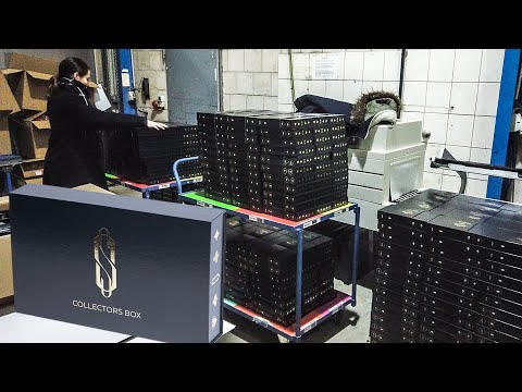 Wie wir 800 Collectors Boxen gepackt haben...