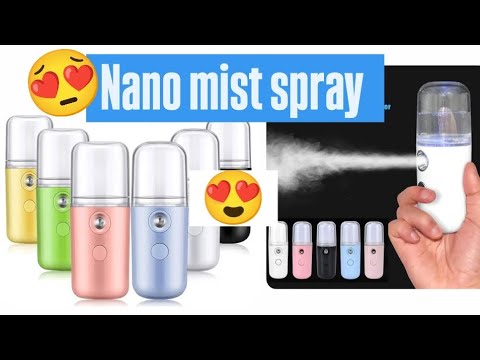 Amazing Nano mist sprayer | humidifier spray | original product video