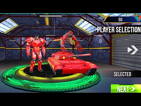 Police Robot Tank Eagle Multi Robot Transformations Game #5 - Android Gameplay