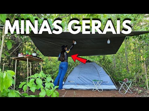 ACAMPAMENTO e PESCARIA em MINAS GERAIS MG - Rio Paranaiba