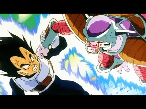 Vegeta vs Freezer (1era Forma)    Dragón ball Z Saga Freezer