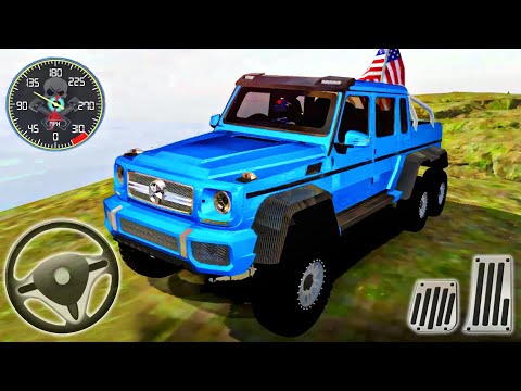 Monster Truck Driving Mud and Rocks Crawler - Offroad Outlaws Simulator - Android GamePlay #10