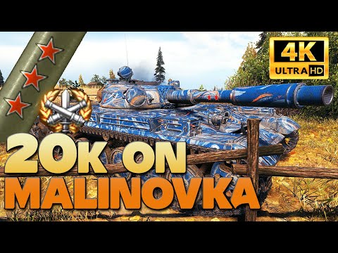 T-100 LT: 3rd mark with 20k spot on Malinovka - World of Tanks