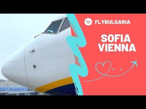 Not Your Typical Ryanair Snowy Landing | Sofia → Vienna Trip Report | Boeing 737-800| София → Виена