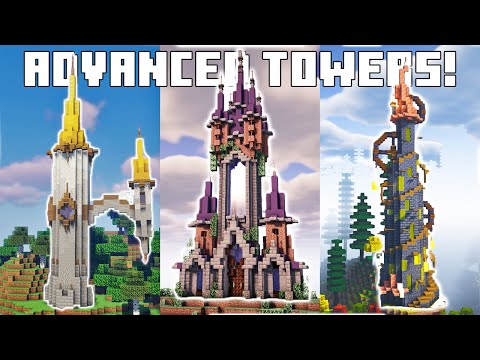 ADVANCED Tower Building Guide Minecraft!